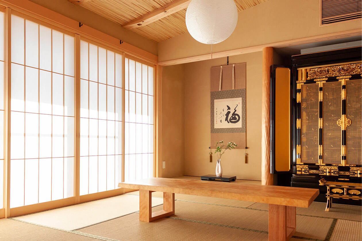 ライフスタイルに合った
仏壇をご提案いたします。